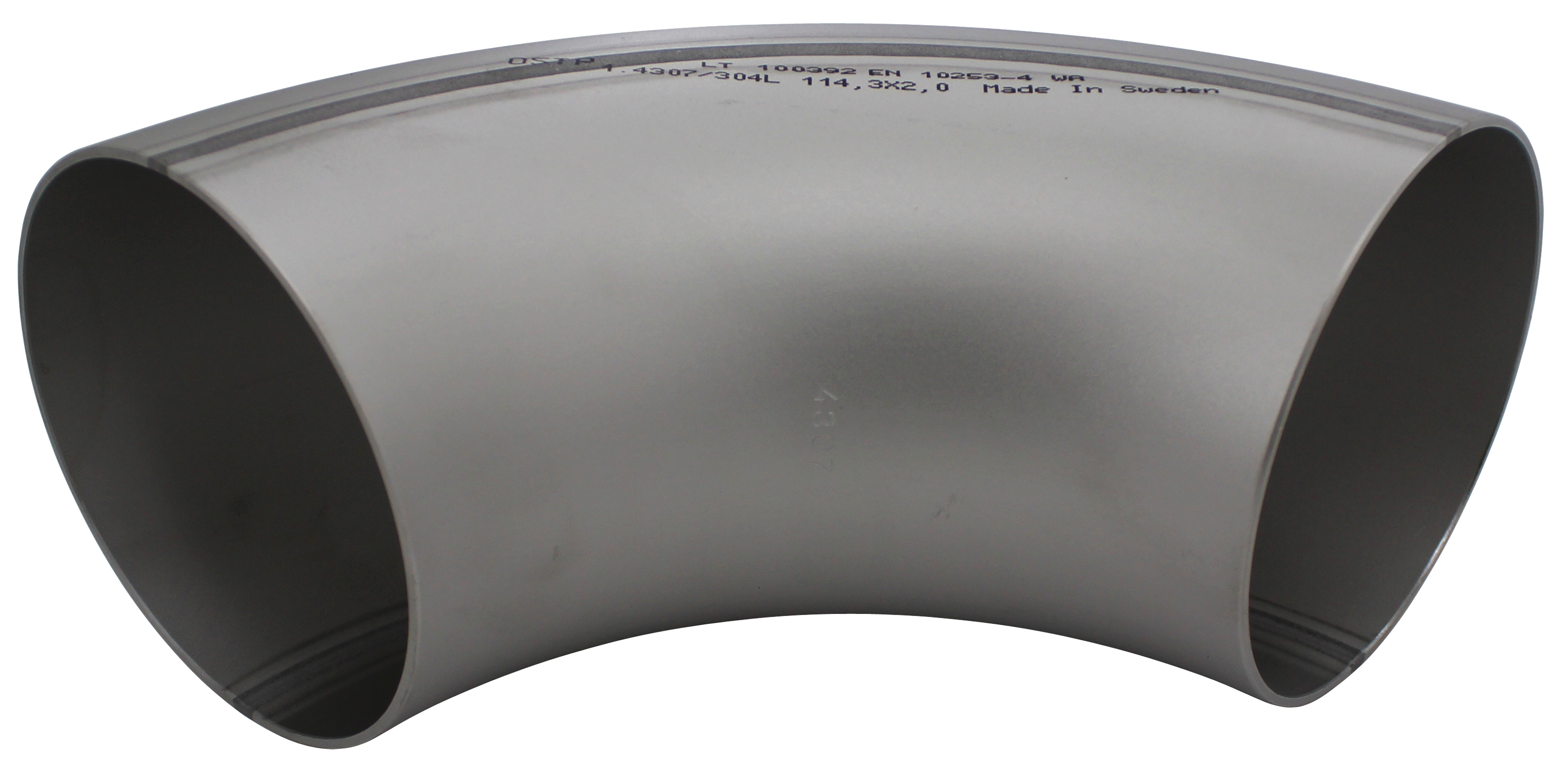 ALKŪNĖ 90⁰ EN10253-4  88,9X3,0 EN1.4404/316L