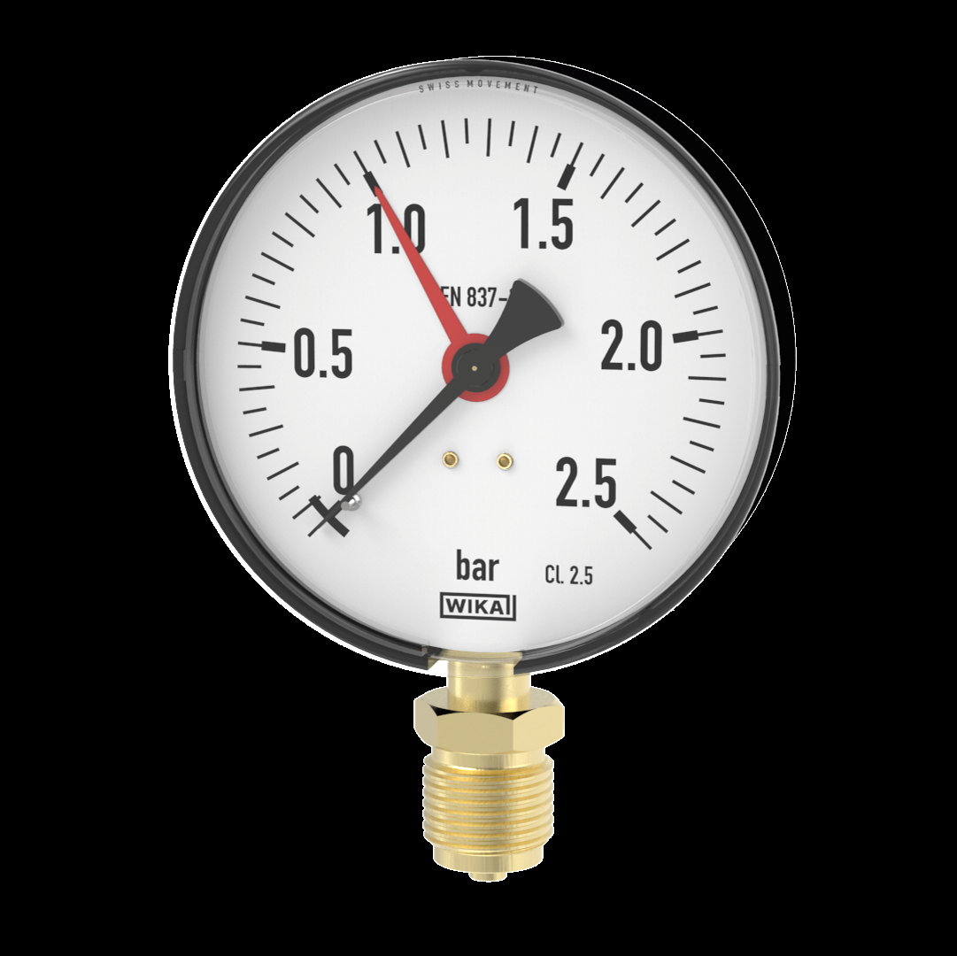 undefined Painemittari wika 111.10 ø100  0-2,5b a1/2 9022686