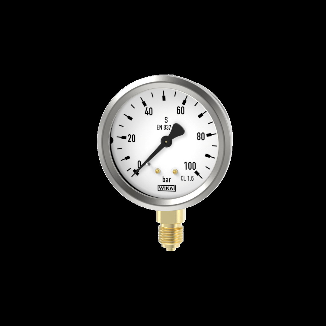 wika Press. gauge wika 213.53 63 0-100b a1/4 9022040