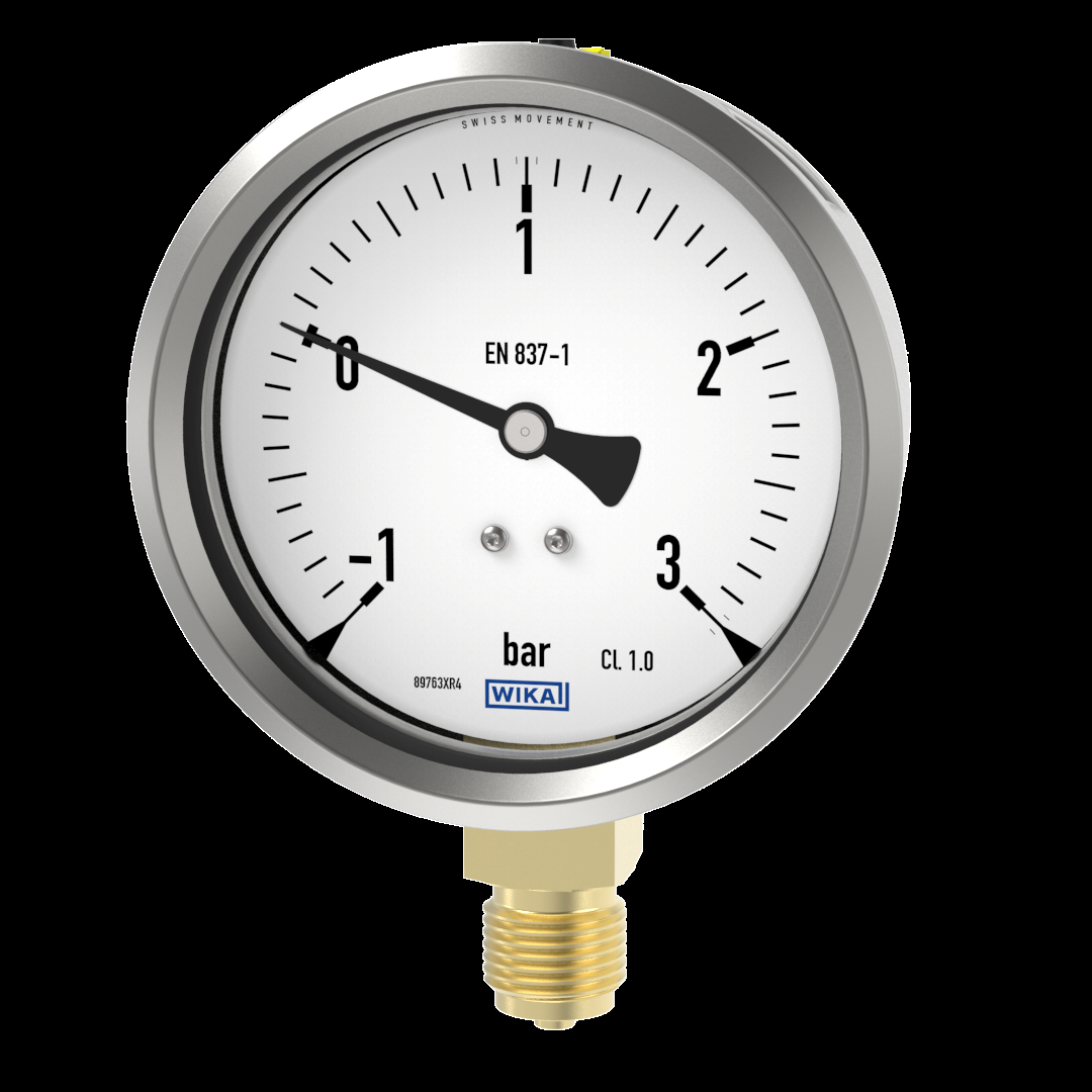 wika Press. gauge wika 213.53 100 -1-3b a1/2 9022490