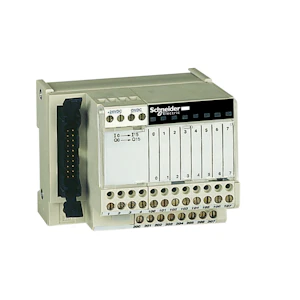 schneider electric 16 i/o,3 term, led, kompakt abe7h16r50