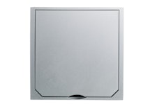 FLOOR OUTLET COVER STAINLESS STEEL 1632