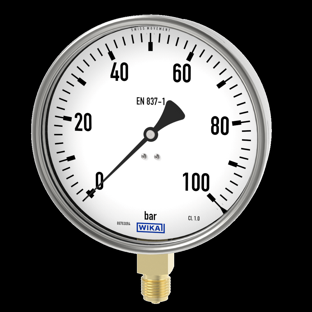 undefined Press. gauge wika 212.20 160 0-100b a1/2 9051821