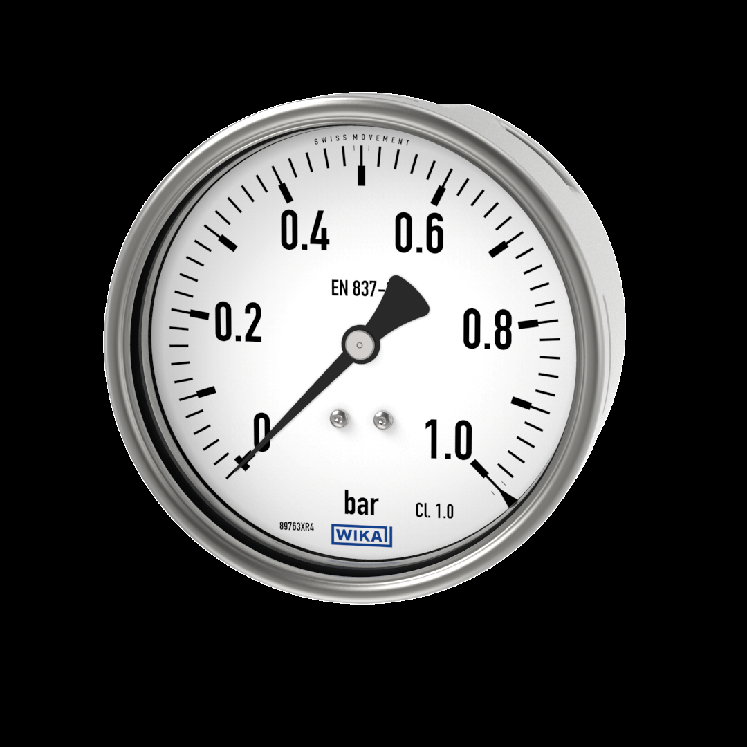 wika Pressure gauge 0-1b t1/2 212.20