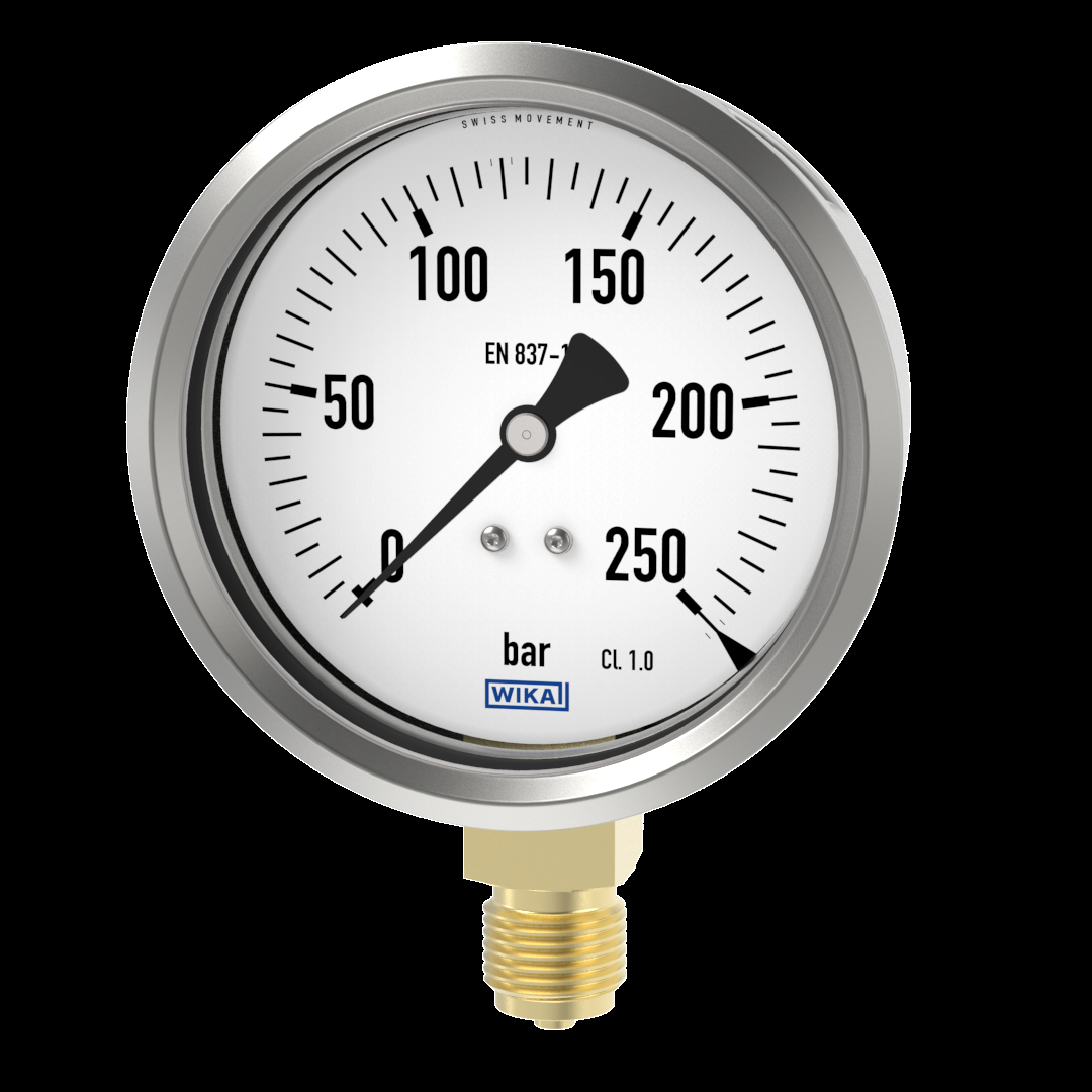 wika Pressure gauge 0-250b a1/2 213.53