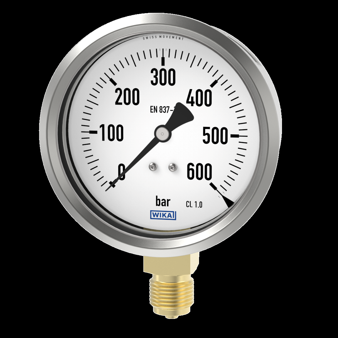 wika Pressure gauge 0-600b a1/2 213.53