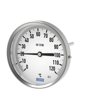 THERMOMETER 0-120C R1/2 L=300/8 WIKA A52