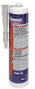 finnsco pro-line Liima- ja saumamassa finnsco 290 ml alumiini patruuna