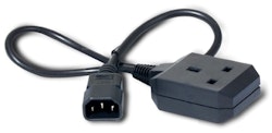 POWER CORD, C14 TO BS1363 (UK)