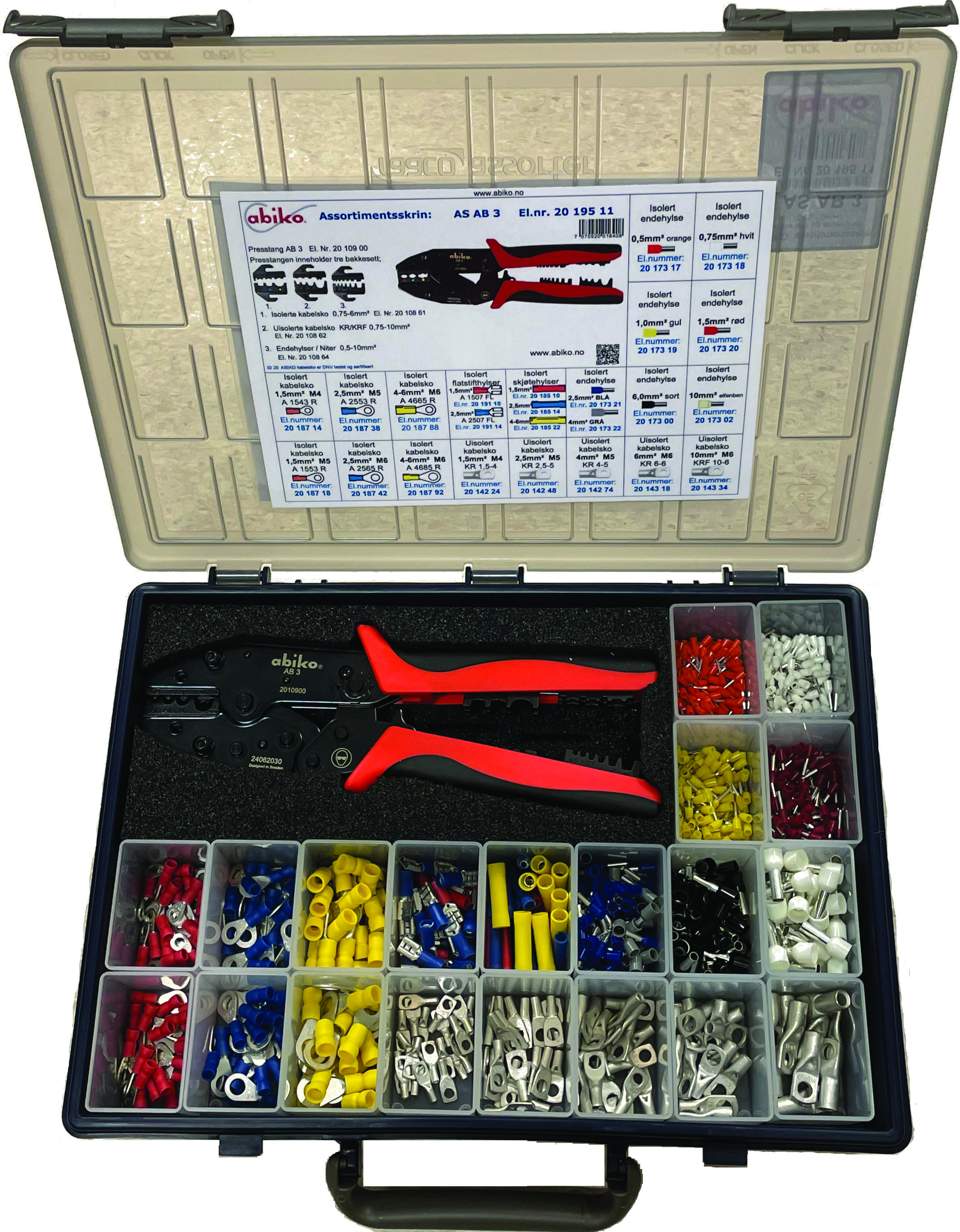 ASSORTIMENT M/KABELSKO-ENDEHYL AS AB-3