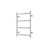 oras Towel rail electric oras 583120 400x930/6 chrome