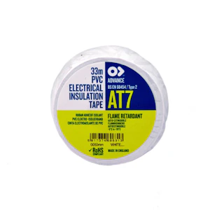 stokvis tapes Pvc insulation tape at7 50mm x 33m white