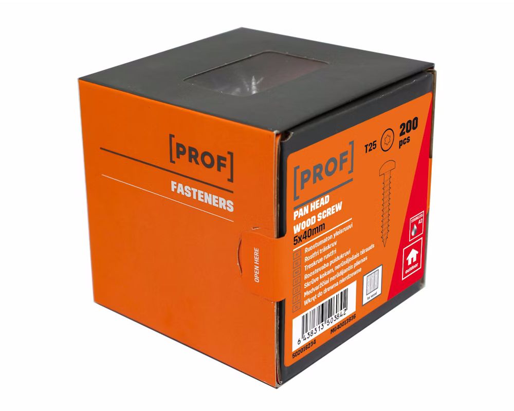 prof Panhead screw prof a2 t20 4x40 200pcs