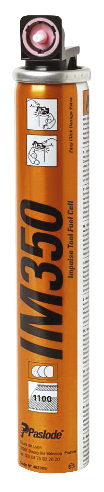 paslode Gas blister pink standard im350/45cw/45gn 2st