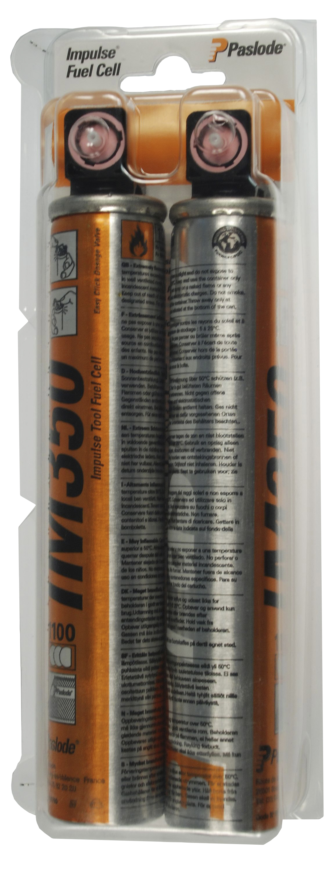 paslode Gas blister pink standard im350/45cw/45gn 2st