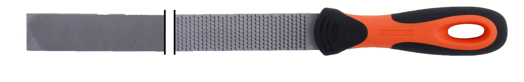 bahco 8 wood/metal file with handle 4-152-08-2-2 8in