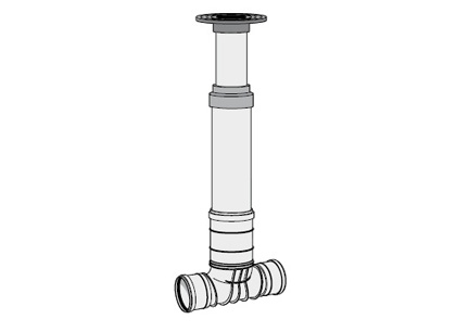 uponor Inspection pipe uponor 200x110 40tn