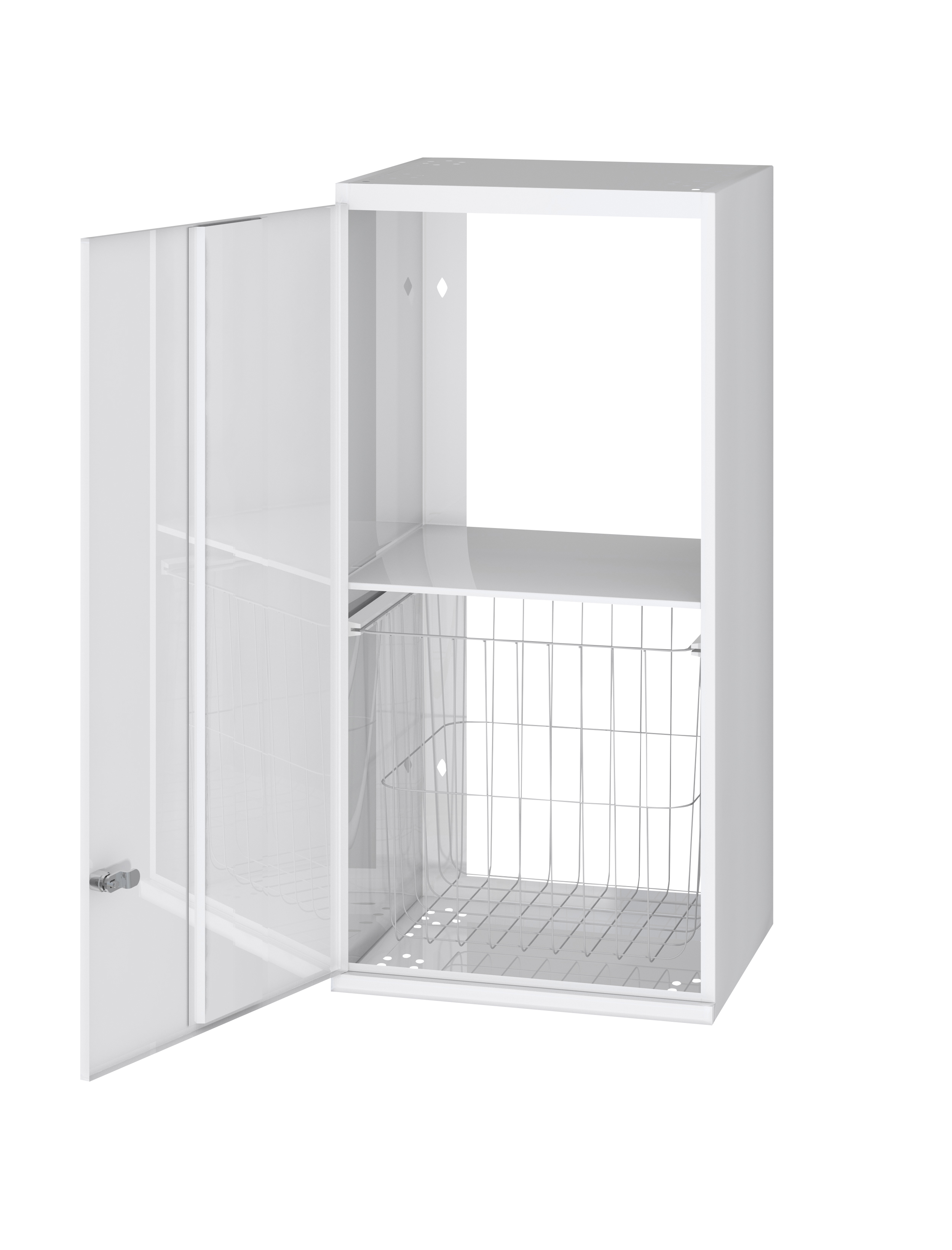 polaria Laundry cabinet polaria pyk 400 up left
