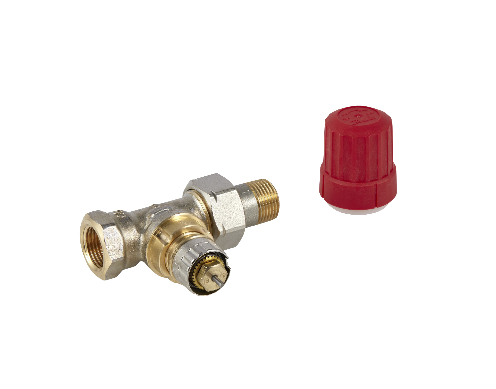 danfoss Radiator valve straight danfos 3/8 ra-n 13g0052