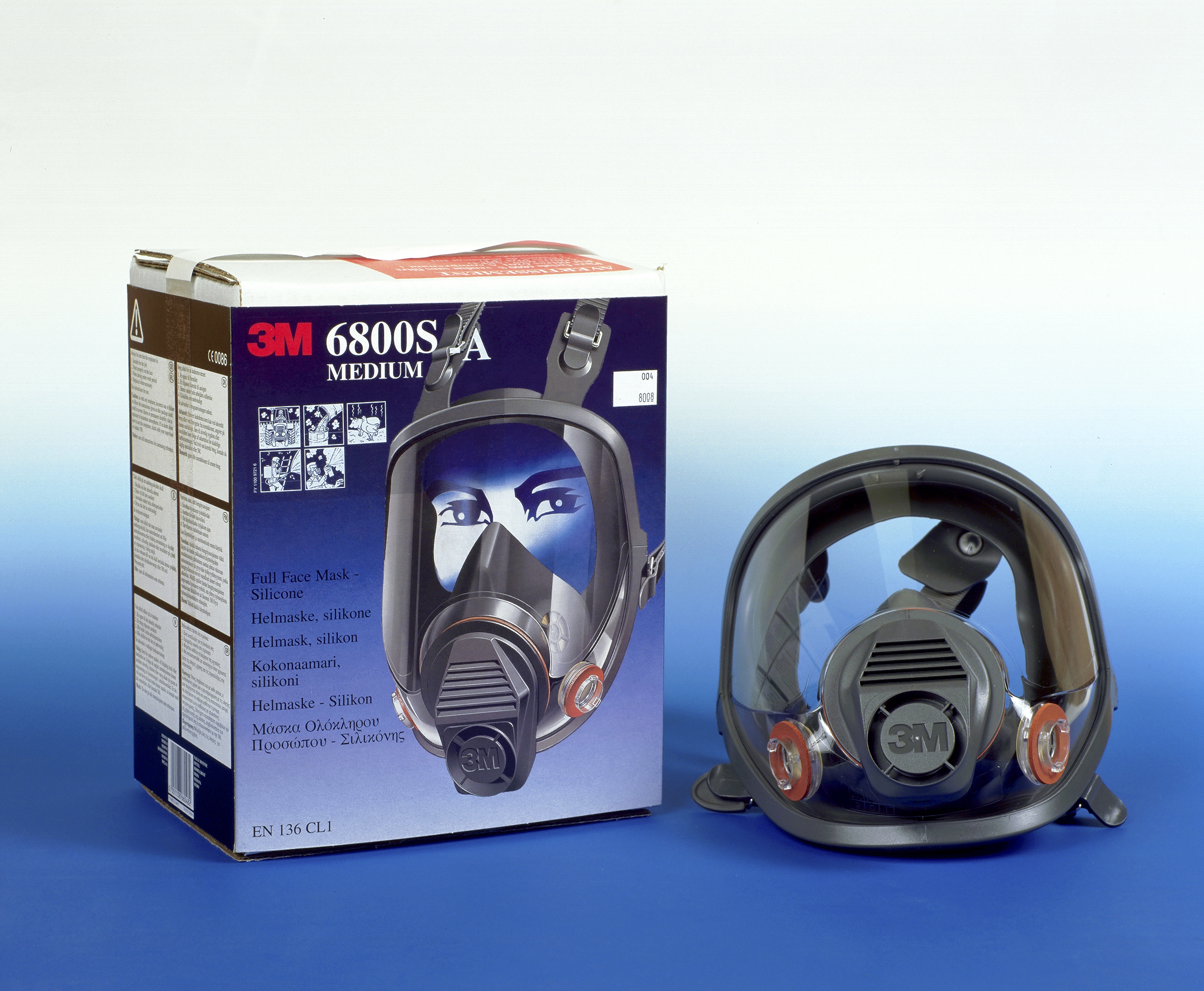 3m Helmask 3m 6800s storlek m