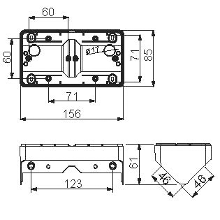 abb Pintakehys jussi kulmapistorasia, 85mm 2512hp