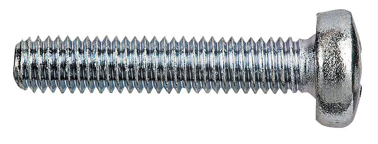 prof Machine screw prof pan zn m4x20 500pcs din7985