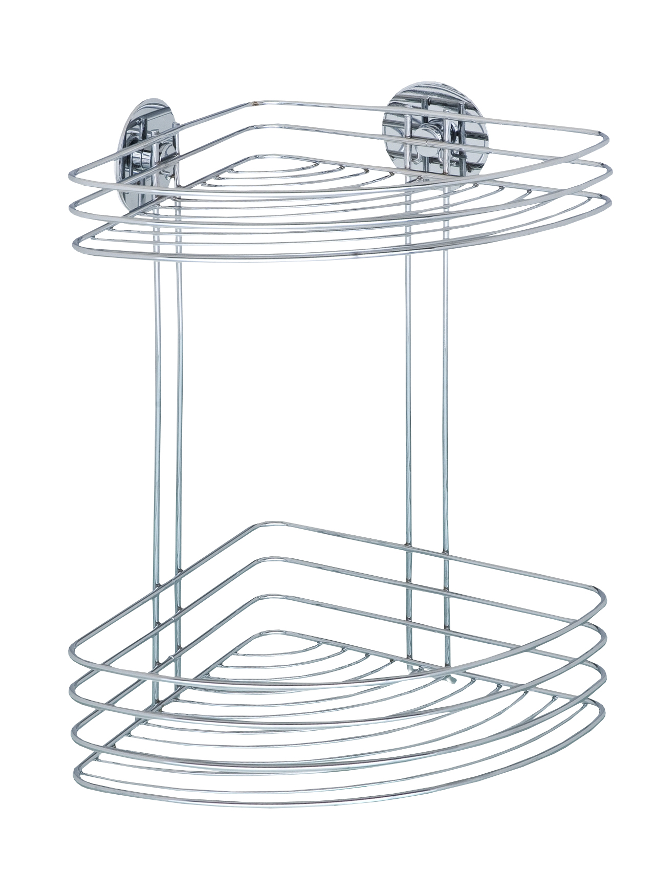 wenko Corner shelf wenko 26,5x33x20cm chrome turboloc