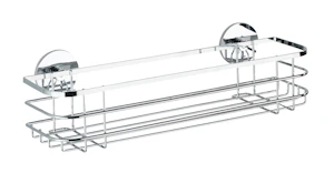 wenko Wall shelf wenko maxi 38x11x10,5cm ss turbo-loc