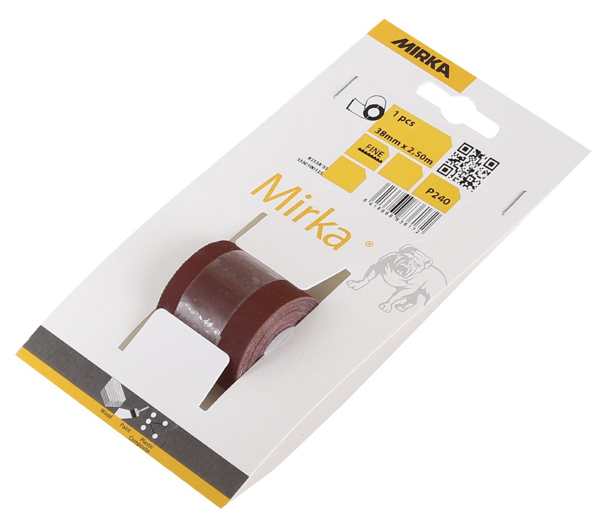 mirka Sanding cloth mirka red 38mm x 2,5m 240