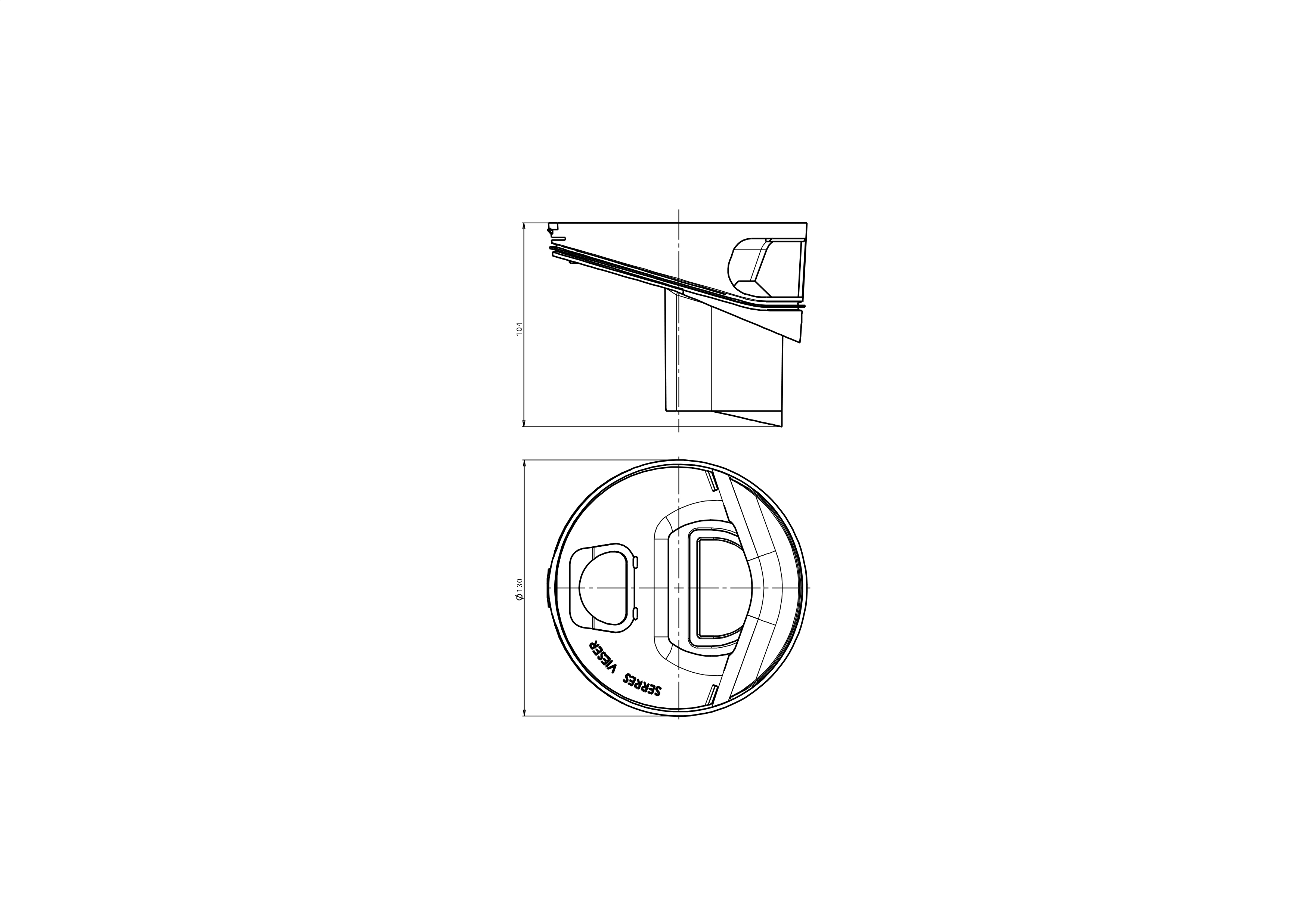 vieser Water trap vieser floor drain with side outlet