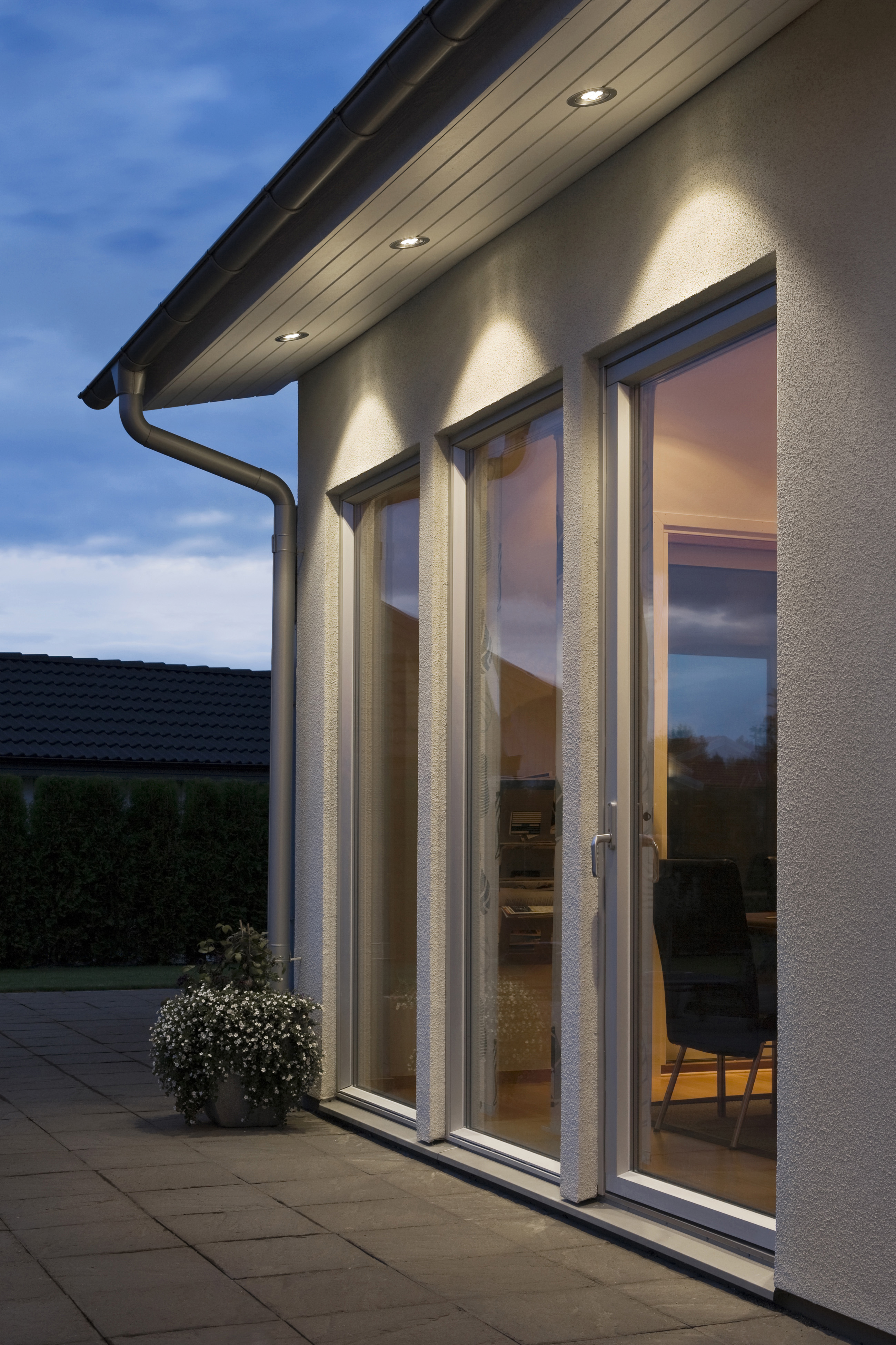 konstsmide Downlight ceiling lum 4x1w ip44 7097-000