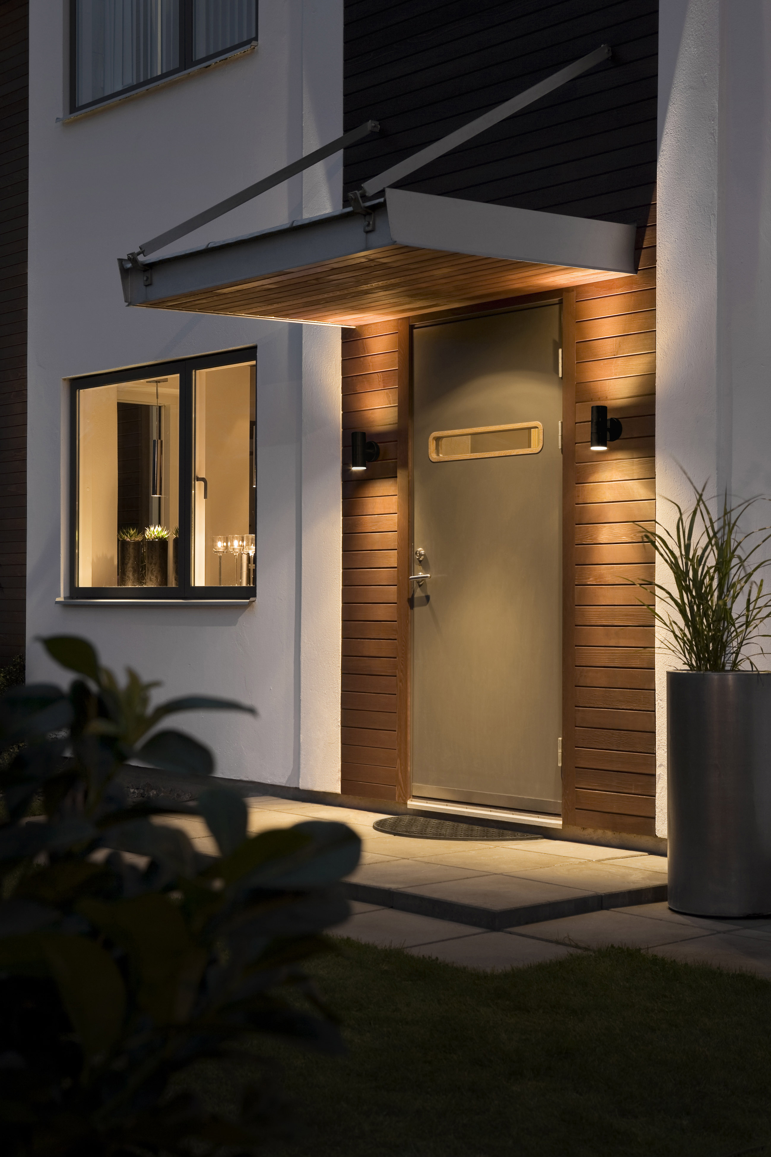 konstsmide Outdoors wall luminaire modena 7571-750 bl 2x35w gu10