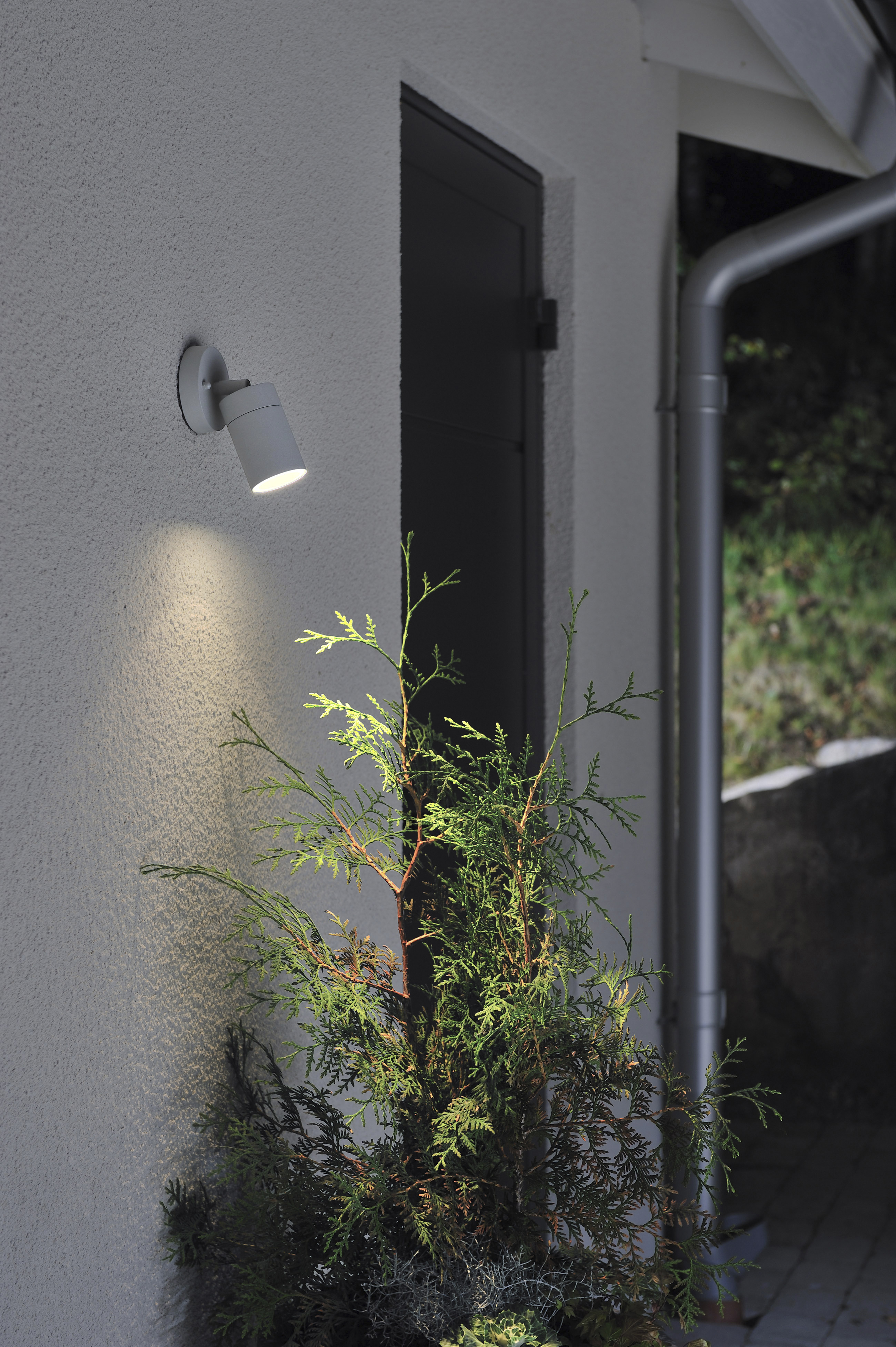konstsmide Spotlight, down, grey 7598-300 gu10,adjustable