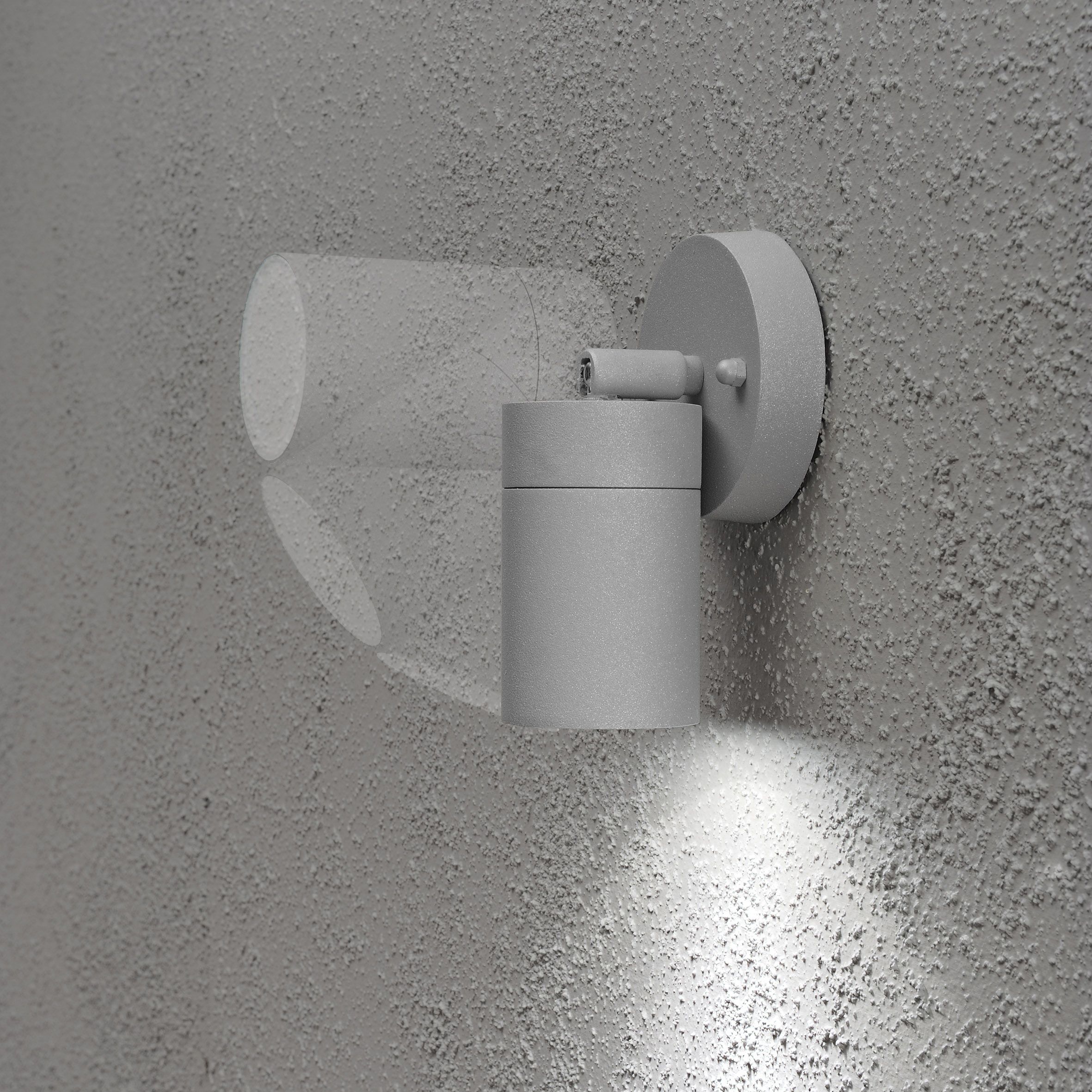 konstsmide Spotlight, down, grey 7598-300 gu10,adjustable