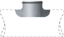 onninen Ventilation påstick lkpn d 200/125