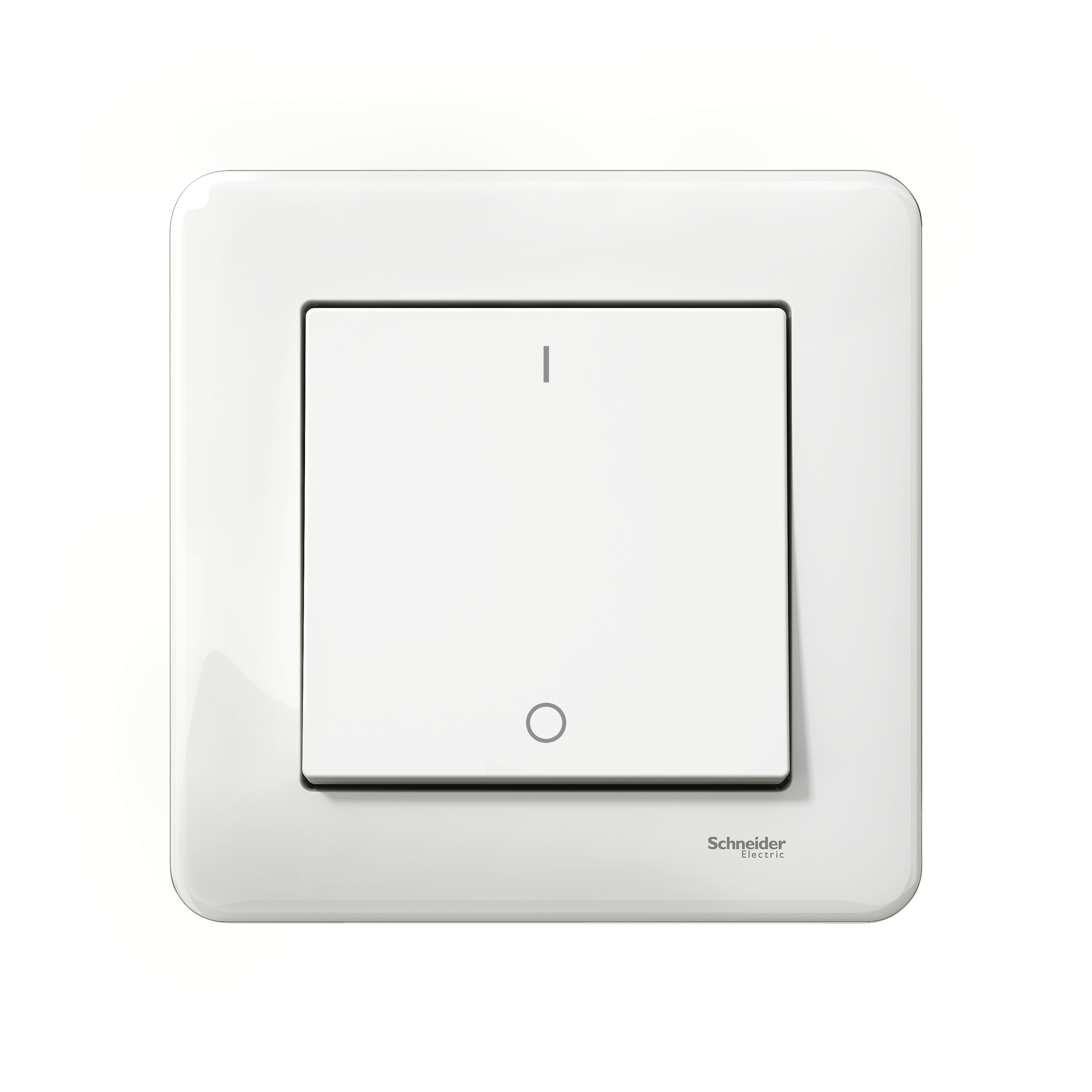schneider electric Kytkin exxact 2-nap. valkoinen diy