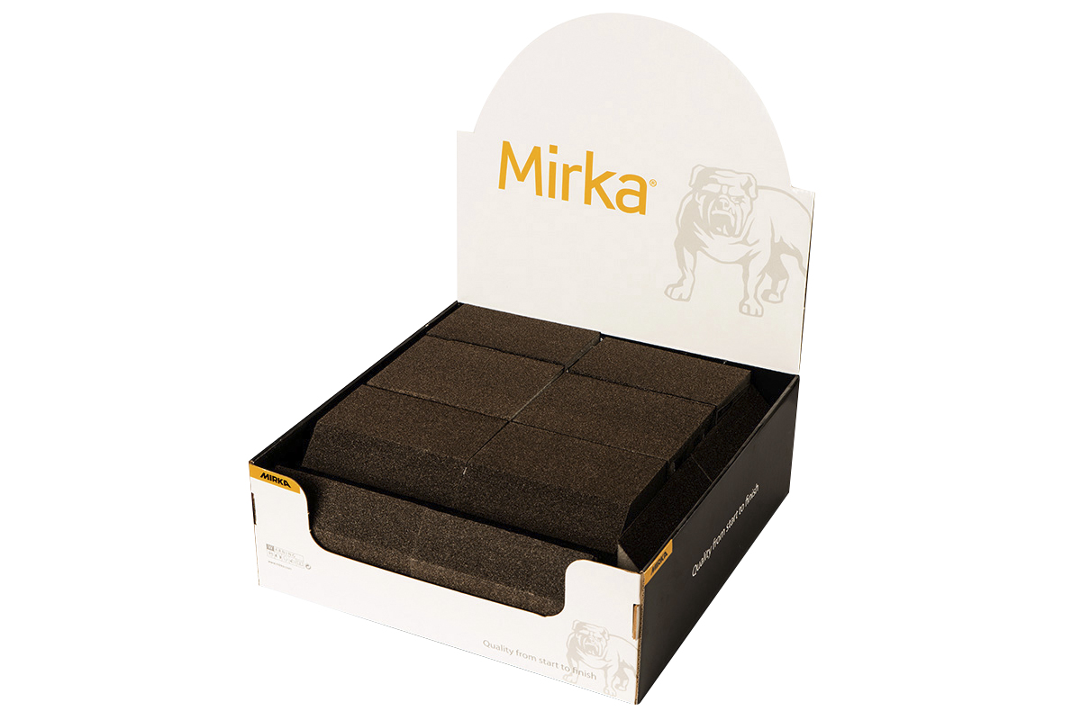 mirka Sanding sponge mirka 125x85x25mm p80