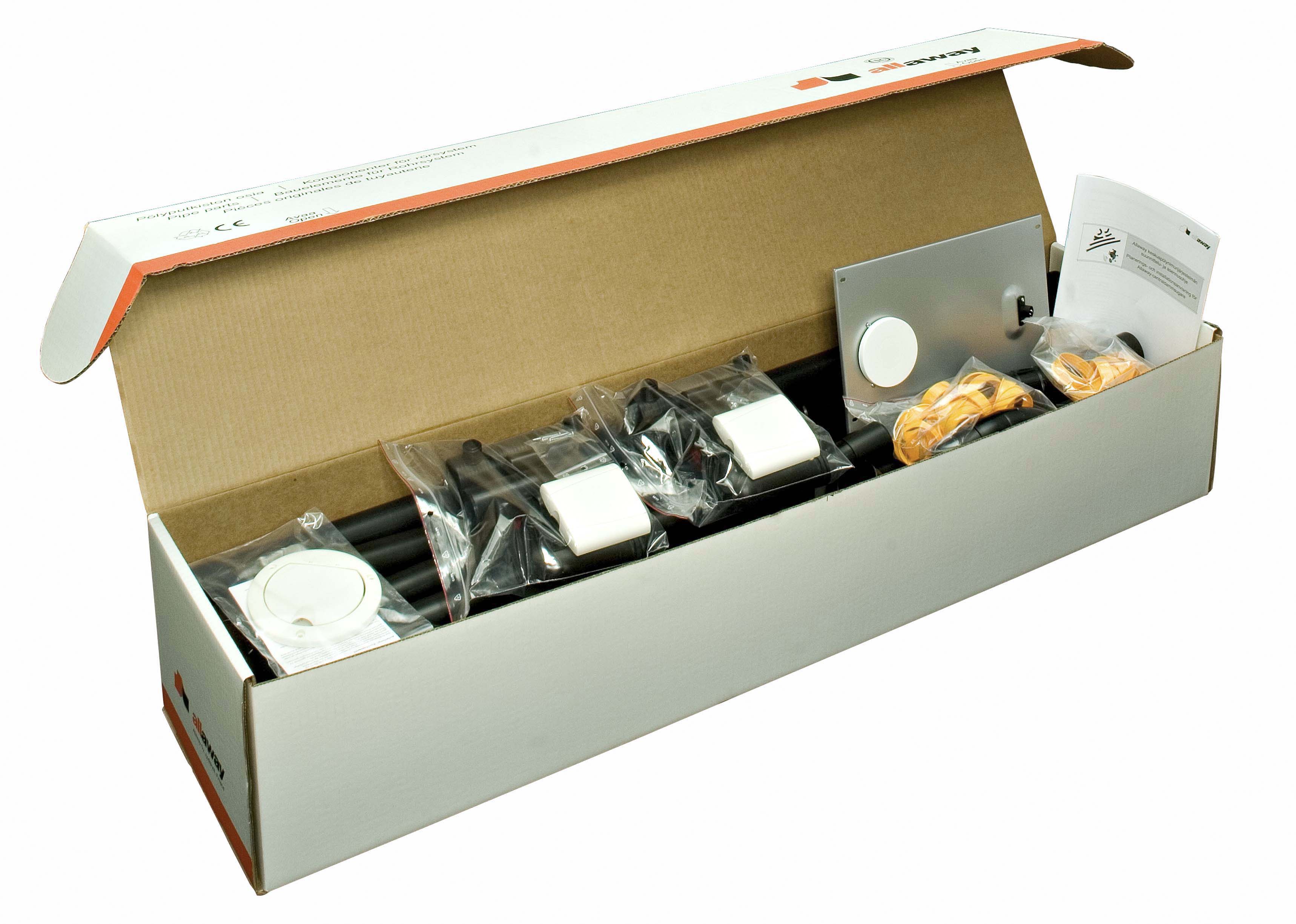allaway Central hoover system allaway 80341 ppc c-series pipe set