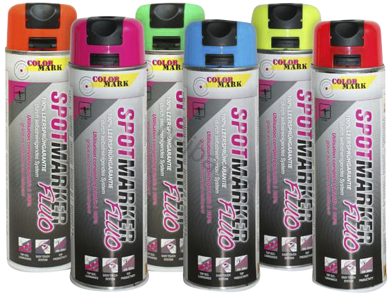 undefined Merkkausmaali colormark 500ml spotmarker fluori vihreä