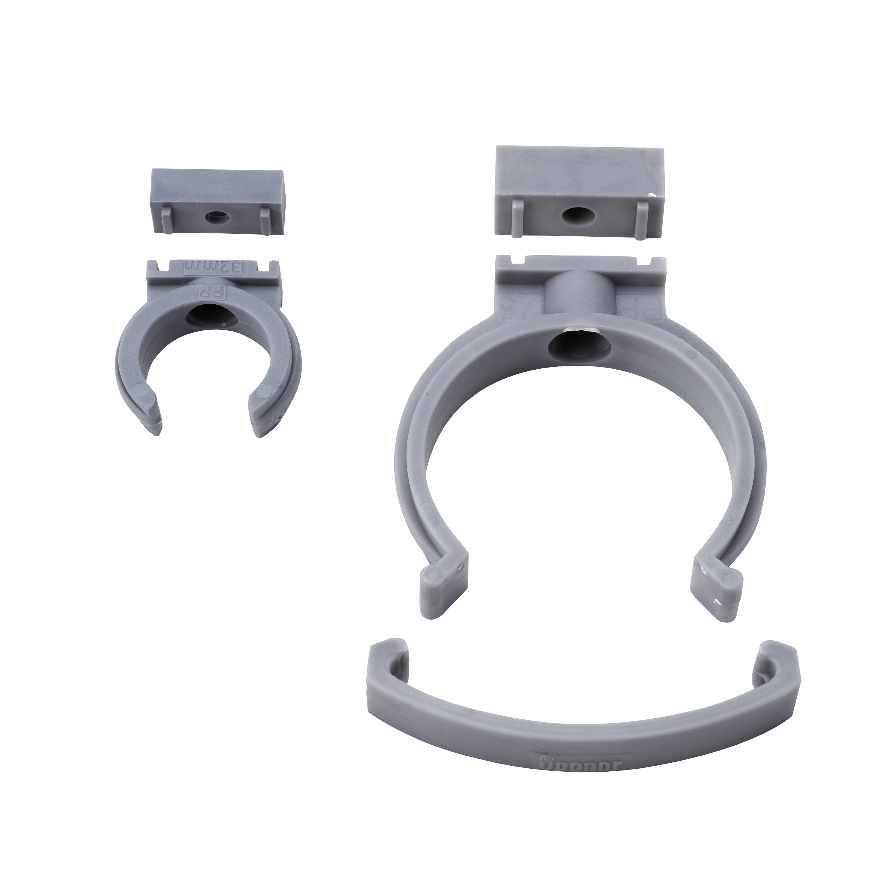 uponor Ht pipe clamp 32 white