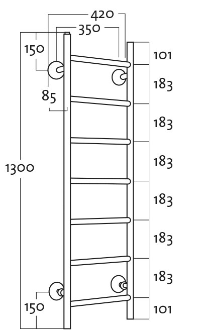 rej design Pyyhekuivain vesi rej tango bth 35130 ylä mu