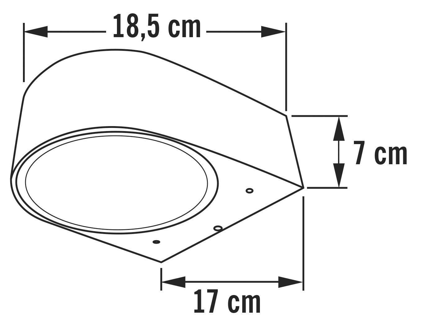 konstsmide Seinävalaisin ulko teramo 7510-300 ha e27 ip44
