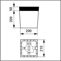 ensto Nummerarmatur avr7.1 ip23 a60/e27 60w 230v
