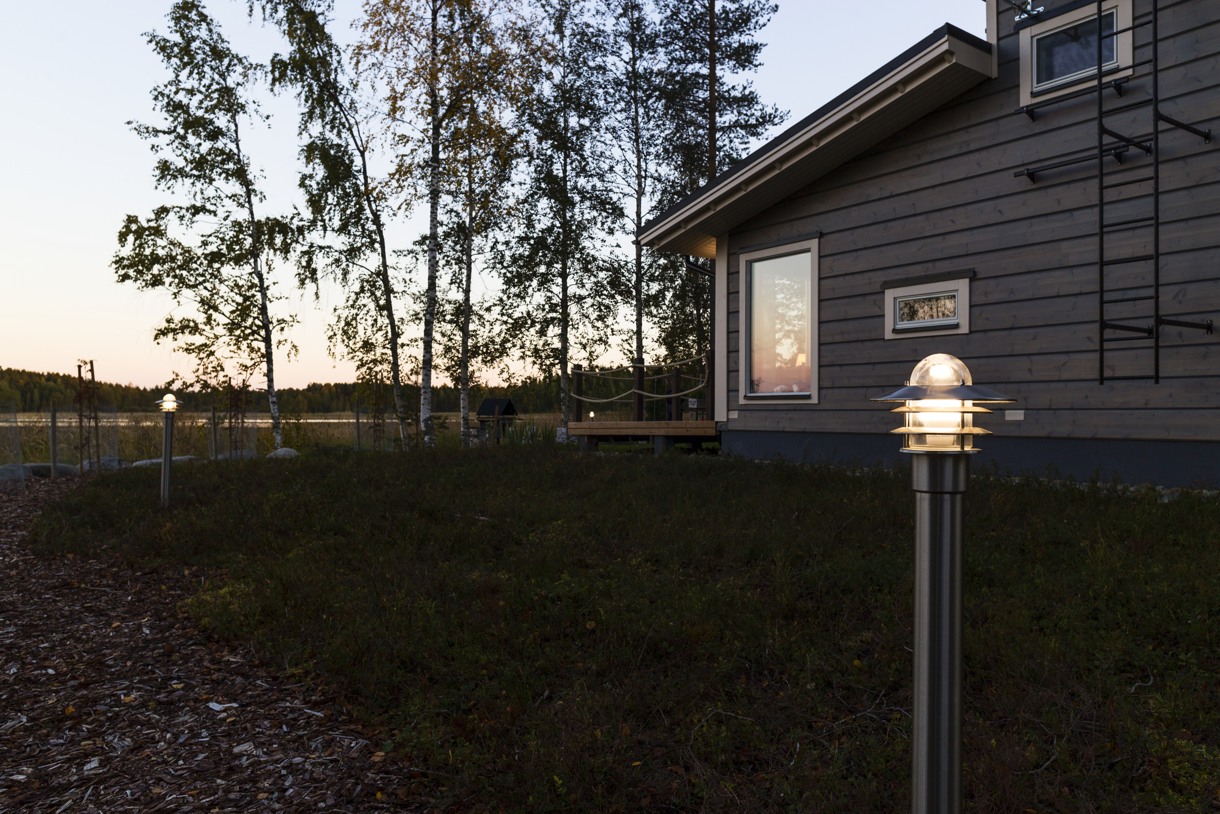 airam Käpylä bollard pihapiirival ip44 e27 glc rst h1100