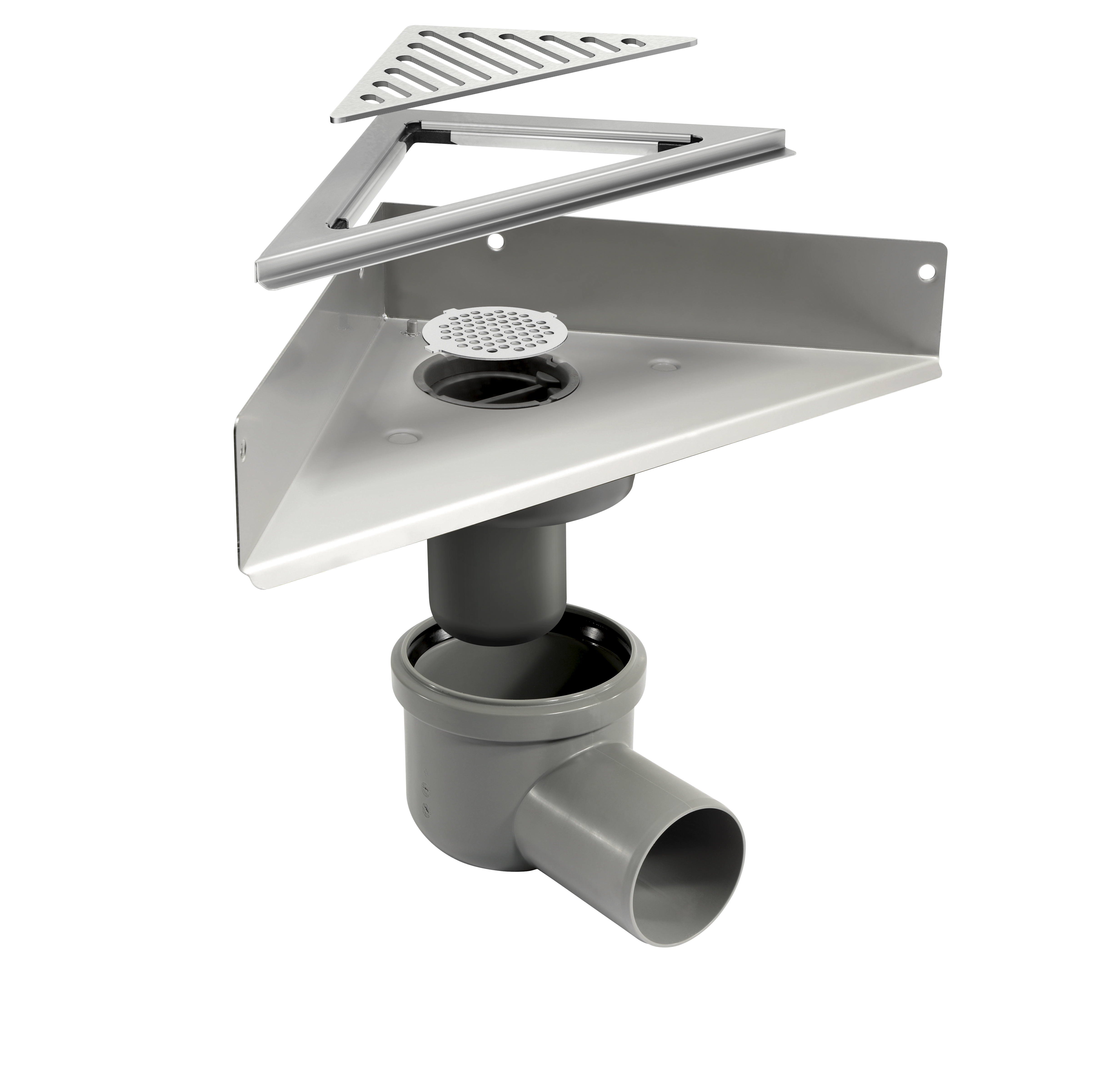 unidrain Korotuskappale unidrain 2830 kulma