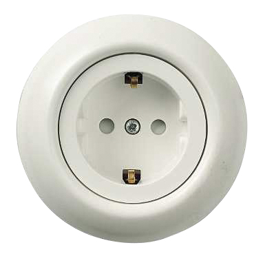 schneider electric Pistorasia renova maadoitettu, valk diy