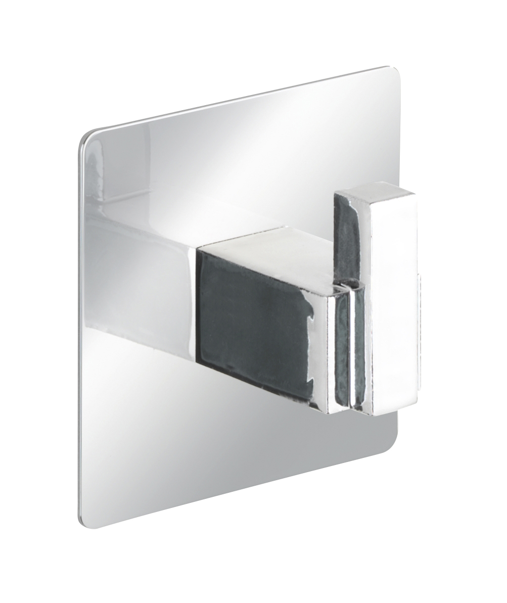 HOOK WENKO UNO QUADRO 6,5X6,5X3,5CM SS TURBO-LOC