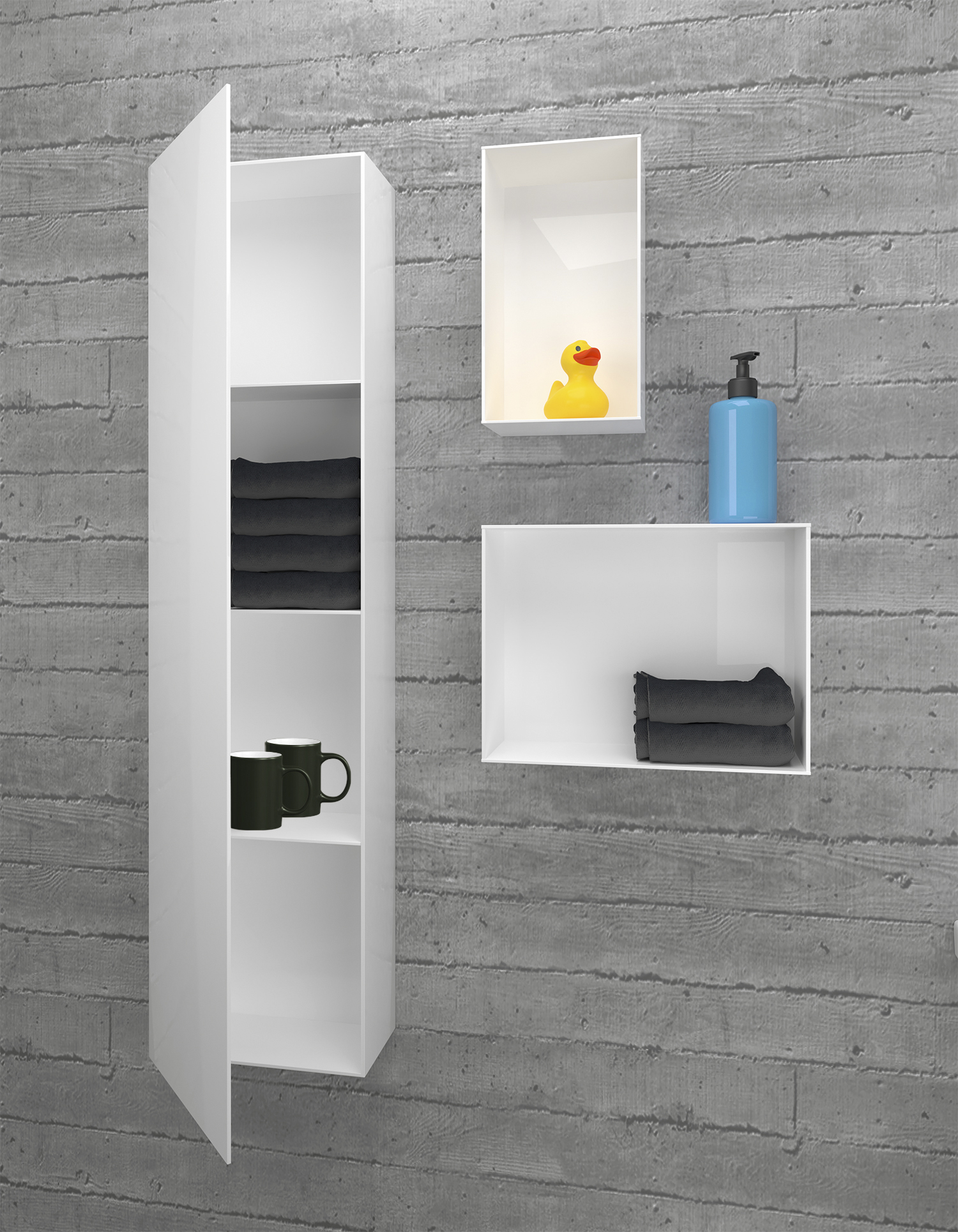 polaria Bathroom cabinet polaria siro 1200 left