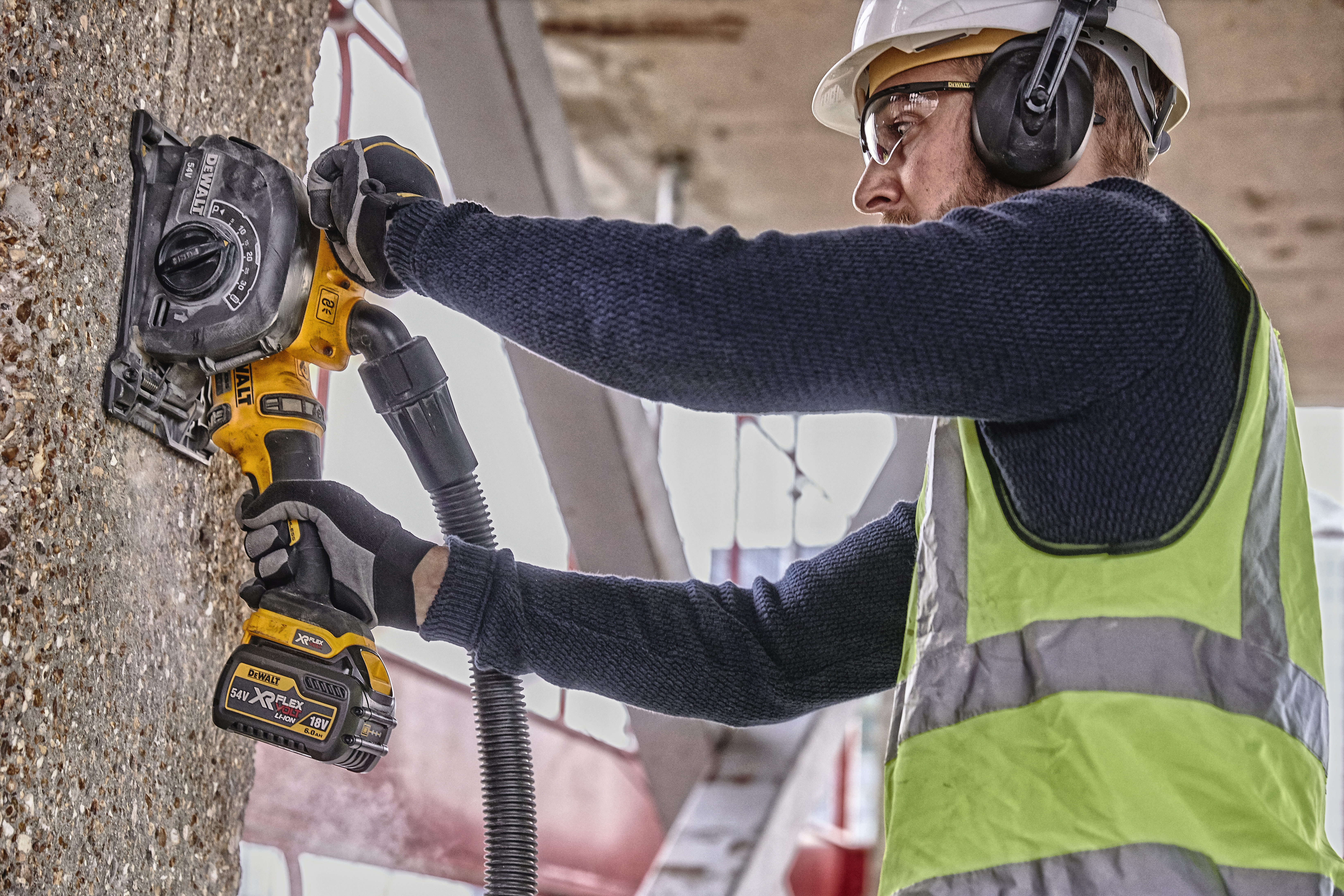 dewalt Murspårfräs dewalt dcg200nt 54v xr