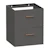 polaria Basin cabinet noval 500 grey wash basin cabinet